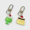 Pudding Melon Soda Keyring (2 Types)