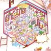 DIY Sticker Cartoon Children Playing House Cabin Scene Stacking Pasting Hand Account Gift for Kid Baby Student Game Toy