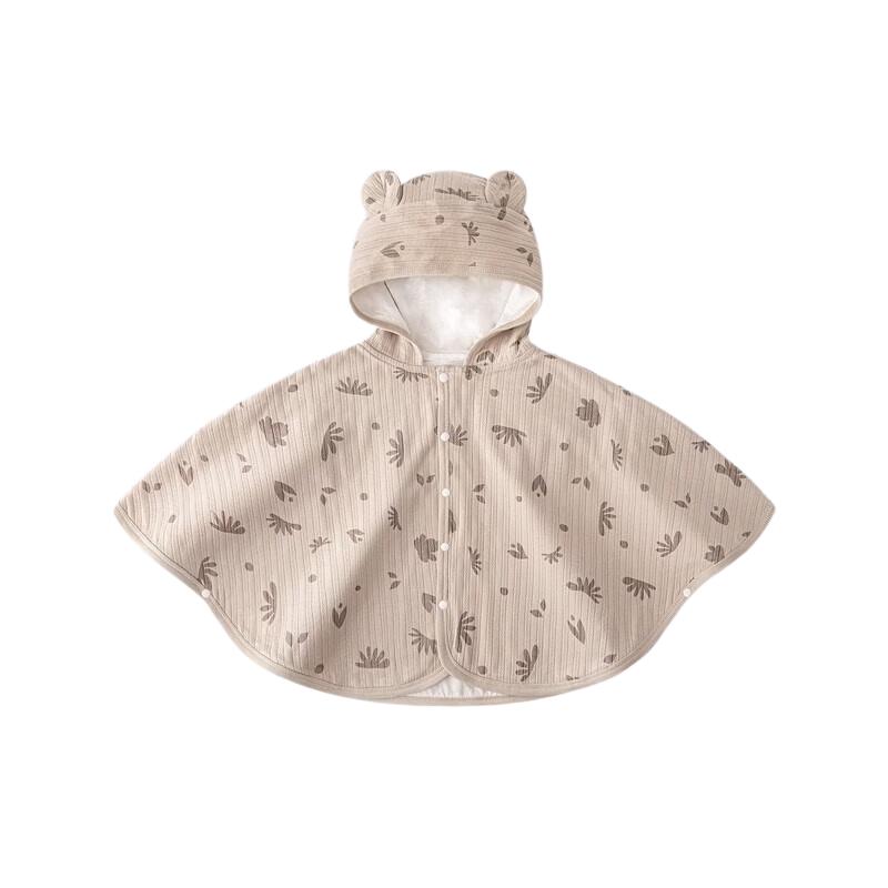 

Baby Hooded Cotton Cape One Size (0-5 Years)
