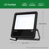 BULL 100W 6500K IP65 Outdoor Floodlight