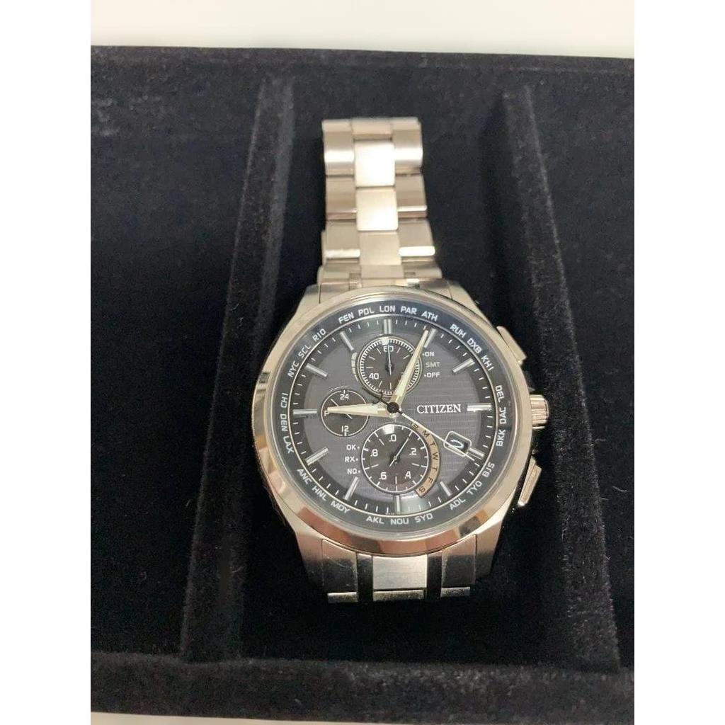 Used CITIZEN Attesa AT8040-57E Radio-controlled Solar