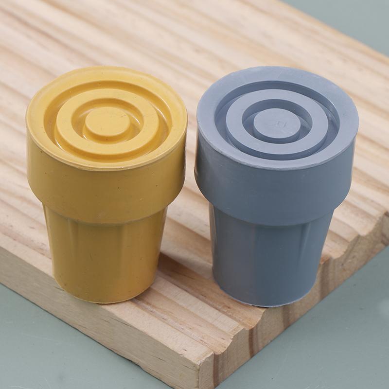 1/2Pcs 22Mm Cane Tip End Cane Pad Prevent Slip Shock Absorbing Heavy Duty Replacement Rubber Crutch Tips Rubber Cane Accessories