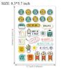 Superior-Grade 8 High-Standard Sheets 240+ First-Class Planner Stickers Premium-Quality Monthly Superior-Grade Weekly Premium-Quality Daily