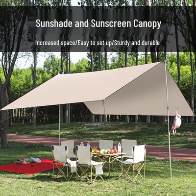 Portable Outdoor Camping Tarp & Sunshade Canopy