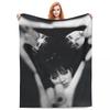 Babymetal Combination Blanket Flannel Sofa Throw Blanket Breathable Throw Blankets for Bedding Travel Throws Bedspread Quilt