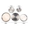 Stainless Plate Set Camping Plate Set Heat Resistant