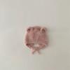 Windproof Knitted Warm Hat Soft Ear Protection Hats New Newborn Bonnet Hat  Kids