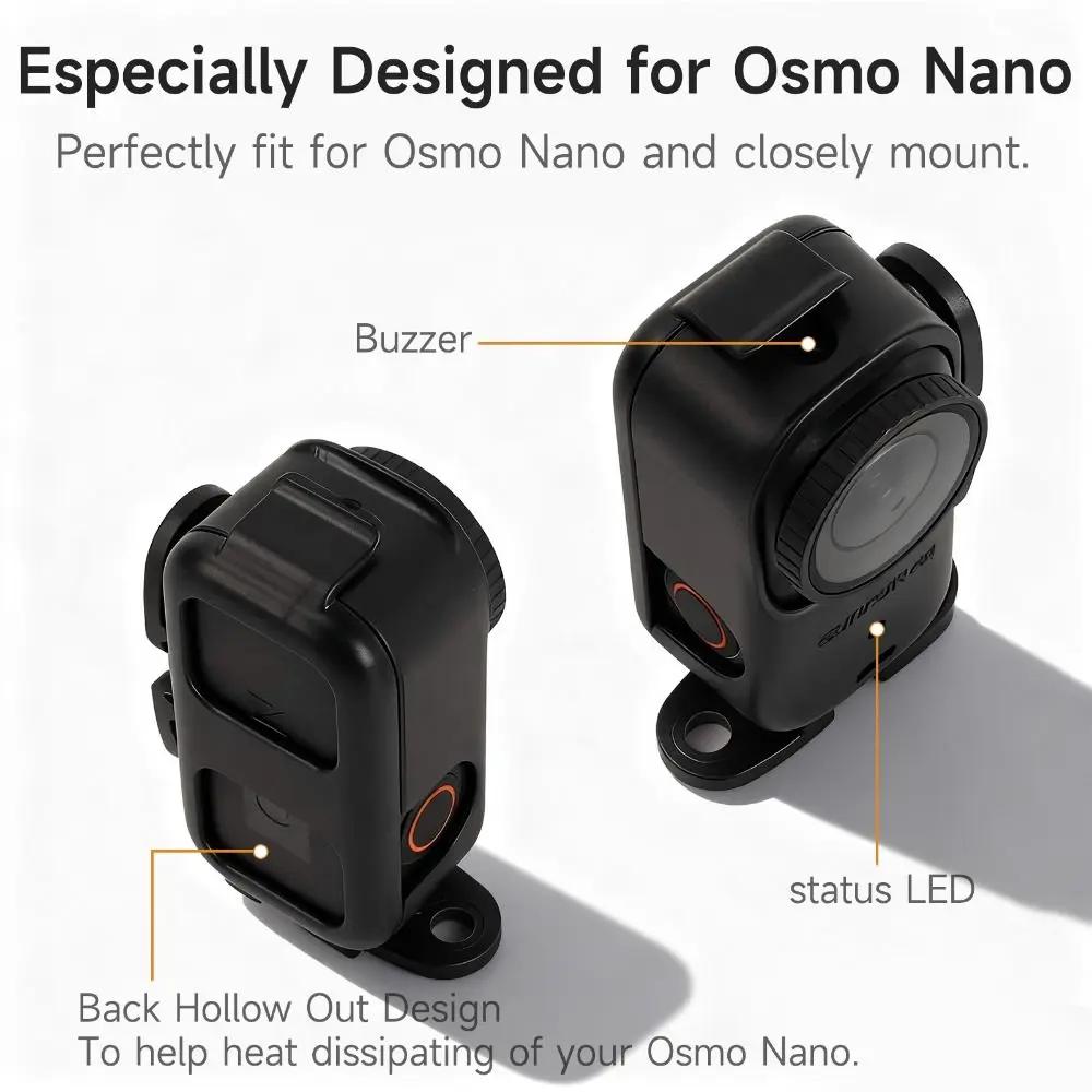 Quick Release Protective Frame Case Lightweight Foldable Expansion Cage Holder Protective Bracket Frame for DJI Osmo Nano