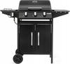 Garden Gas Grill 3+1 11Kw Large Grate Cabinet Side Burner Thermometer