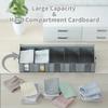 Large Capacity Non-woven Cotton Quilt Storage Bag, Transparent Window Clothes Packaging Bag, Foldable