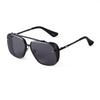 Retro Metal Punk Sunglasses Women Men Vintage Flat Top Pilot UV400 Brand Designer Sun Glasses S5314