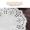 150 PCS Food Grade Wood Pulp Oil Absorbing Paper Disposable Paper Doilies  Home Kitchen Restaurant