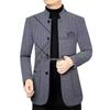 Men's High-Quality Stand Collar Casual Suit Jacket for Autumn