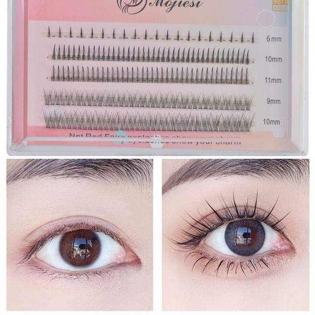 Lashie - Natural Wispy Cluster Lower False Eyelashes
