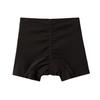 Gunze Piecclair School Innerwear Sanitary Shorts, 1/4 Length, Absorbent, Cut-Off Type, Cotton Blend, Girls, Black, Size 150