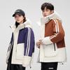 Men's winter new fashion medium and long warm down jacket for men and teenagers thick hooded comfortable couple coat