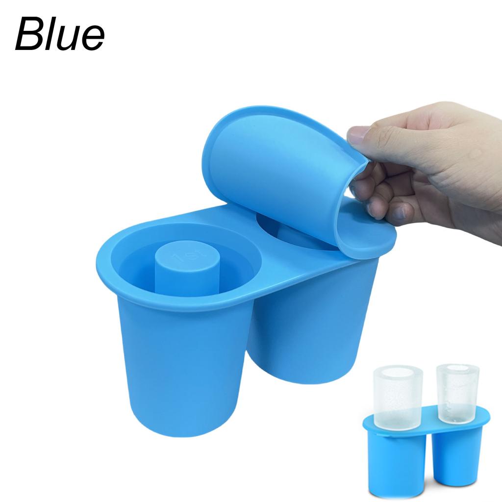 2/3/4/30 Grid Ice Cube Tray Mold for Tumbler Stanley Cup Silicone Cylinder Ice Cube Maker Mold with Lid For 20oz 30oz 40oz