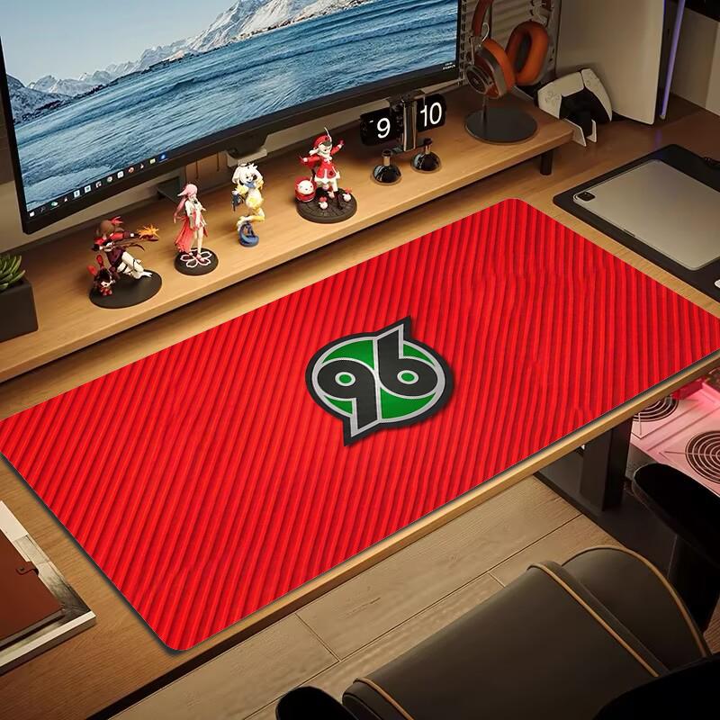 Hannover 96 Tappetino Mouse Grande Cuscino Tavolo da Gioco Antiscivolo Laptop Tablet Mousepad Grande Tappetino XXL PC Mini Tappetino da Gioco Con bordo bloccato_xia