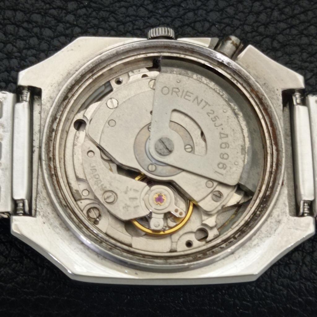 ORIENT CRYSTAL AUTOMATIC VINTAGE JAPAN 46961 MENS ORIGINAL DIAL WATCH a703362-1 R213b-a703362