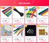 1Roll of  Clear 3:1 Heat Shrink Tube With Double Wall Glue Tube Diameter 1.6/2.4/3.2/4.8/6.4/7.9/9.5/12.7/15.4/19.1/25.4/30