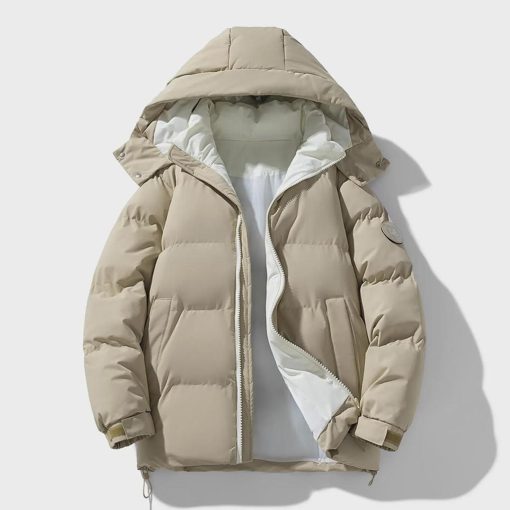 2024 Winter Couple's Hooded Cotton Jacket: Warm, Fashionable & Cold-Proof for Men & Women