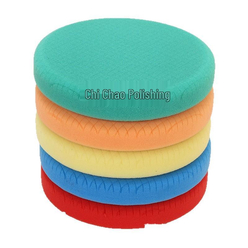 Menzerna Style Round Edge Car Detailing Polishing Sponge Pad