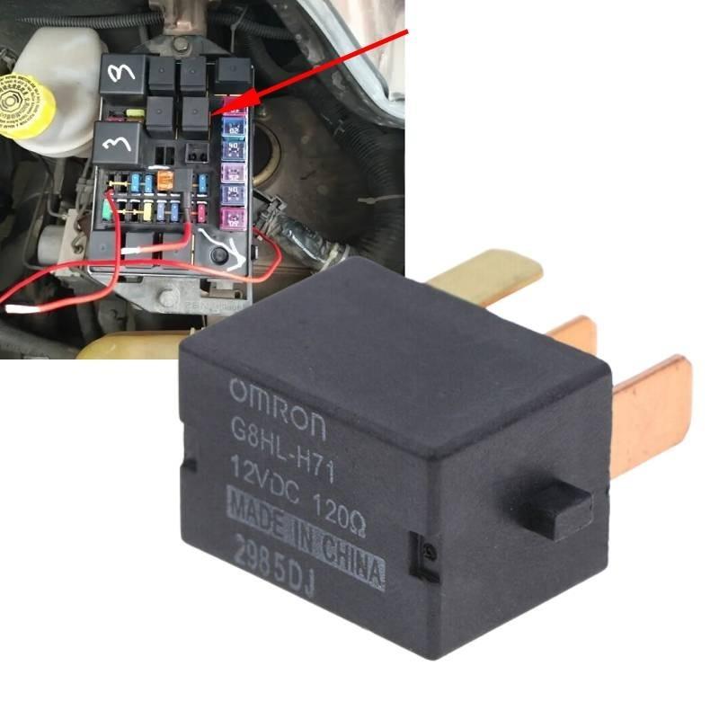 High Performance G8hl-h71-12vdc Automotive Relay Durable Abs Metal Construction