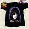 CAMISETA Retro Negra Tallas Varias Paul Stanley 1978 Álbum en Solitario Para Fans Unisex