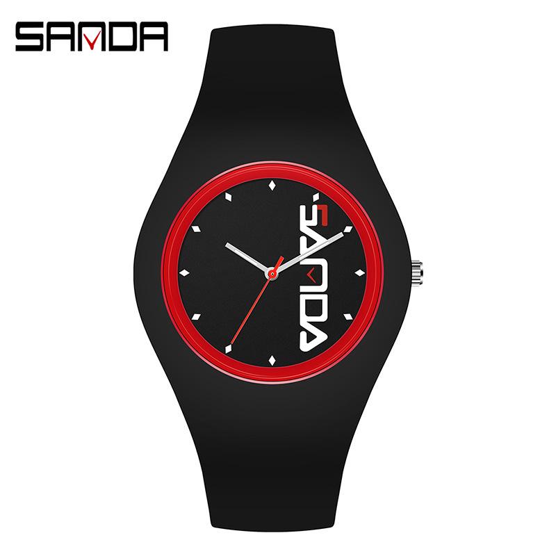 Sanda Trendy Korean Style Digital Sport Watch for Men & Women - Jelly Series