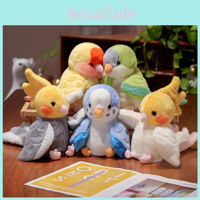 Cute Realistic Parrot Hand Puppet Plush Toy For Kids Interactive Gift Experience