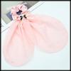 White Fang Ribbon Scrunchie Hair AZ559 Accessory, Cute, Stylish, Casual, Women's, (White)