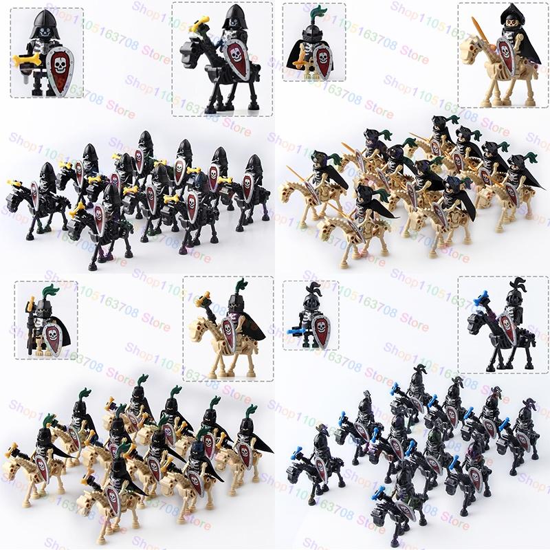 Linyi Toy Unisex High-Quality Moc High-Quality Medieval High-Quality Skeleton High-Quality Knight High-Quality Castle High-Quality Building High-Quality Blocks