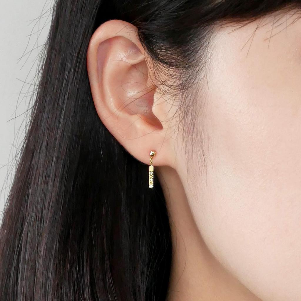 Vendome K10YG Diamond Earrings GJVA0375 DI [Official] [VA Aoyama]