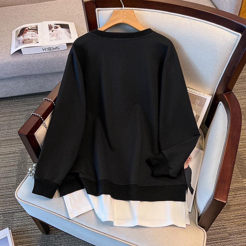Plus Size Autumn Hoodie - 200/350 Jin, Loose Fit, Bust 150/160