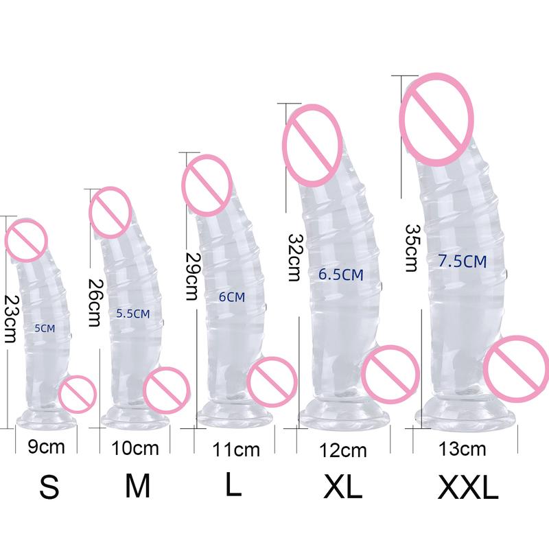 Huge Dildo Vagina Long Anal Butt Plug Suction Cup Penis For Woman Masturbato Clitoral Stimulator Massager Lesbian Adult Sex Toys
