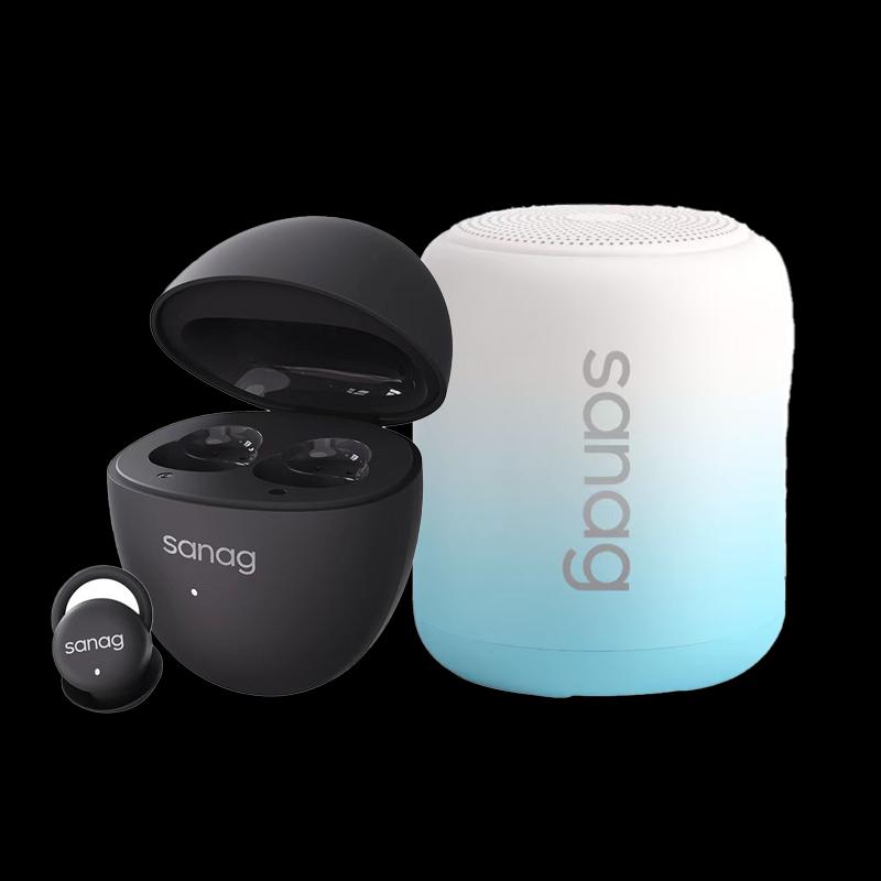 SANAG Bluetooth Earbuds & Speaker Set