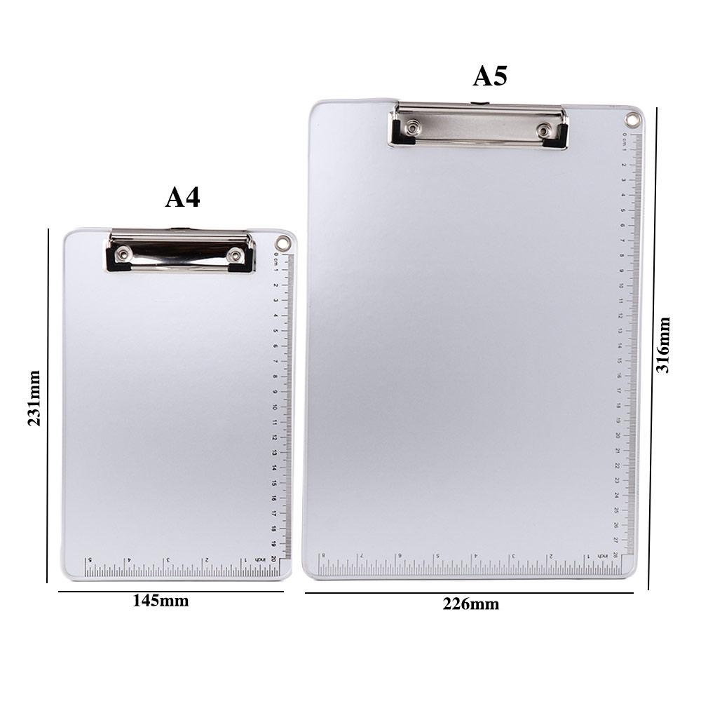 A5 Collect Book Paper Ticket Storage A4 Document Holder Writing Pads Writing Board Clip Clipboard