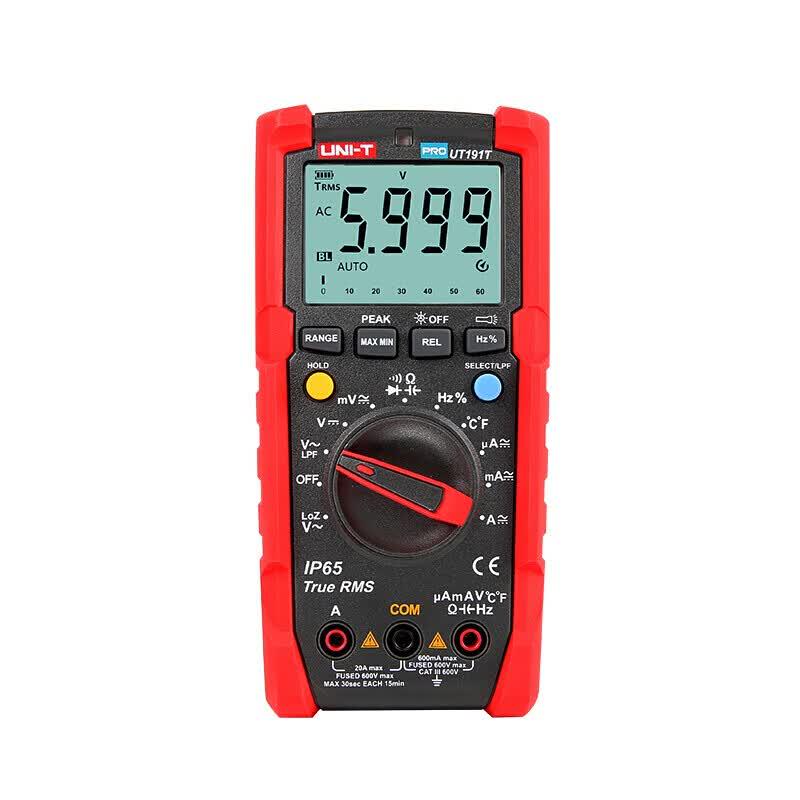 UNI-T UT191T Rugged True RMS Digital Multimeter (CN version)
