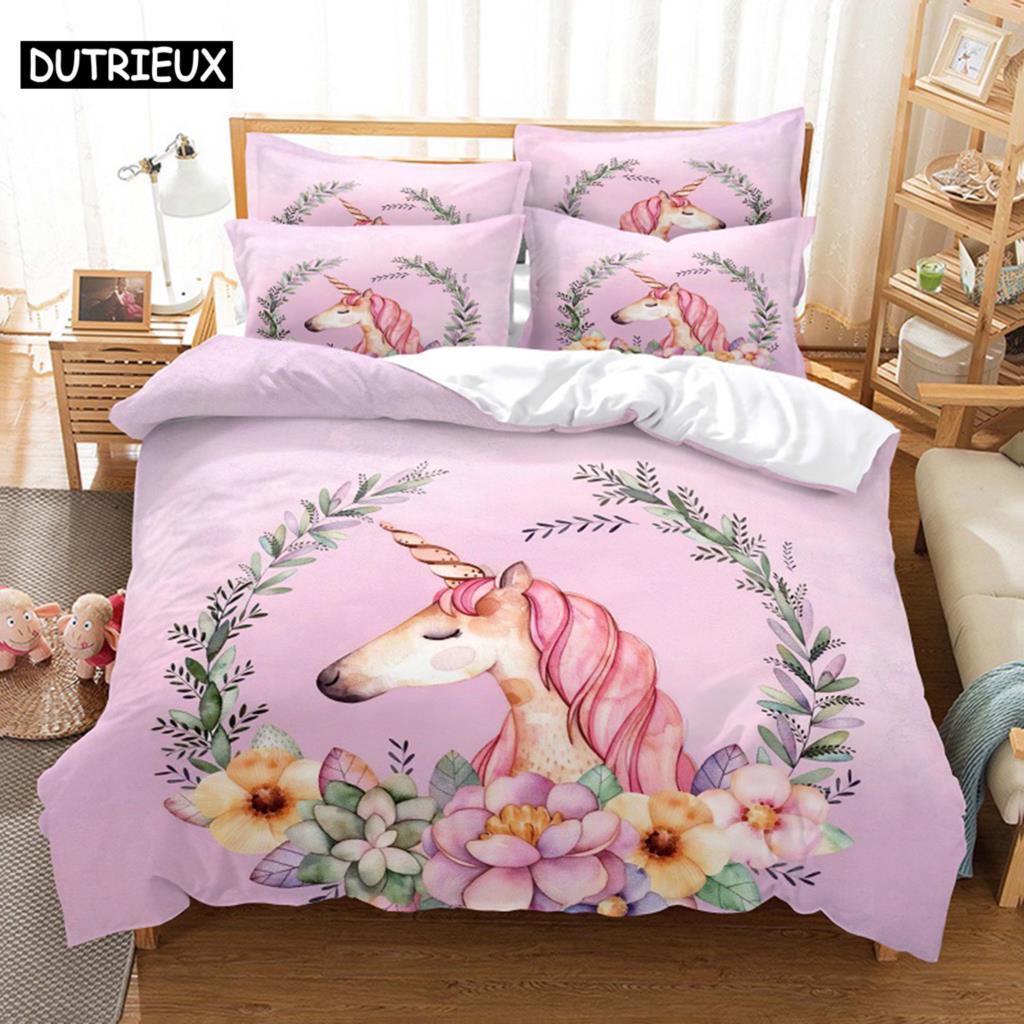 Cartoon Children  Bedding Set Duvet Cover Set 3d Bedding Digital Printing Bed Linen Queen Size Bedding Set Fashion Design