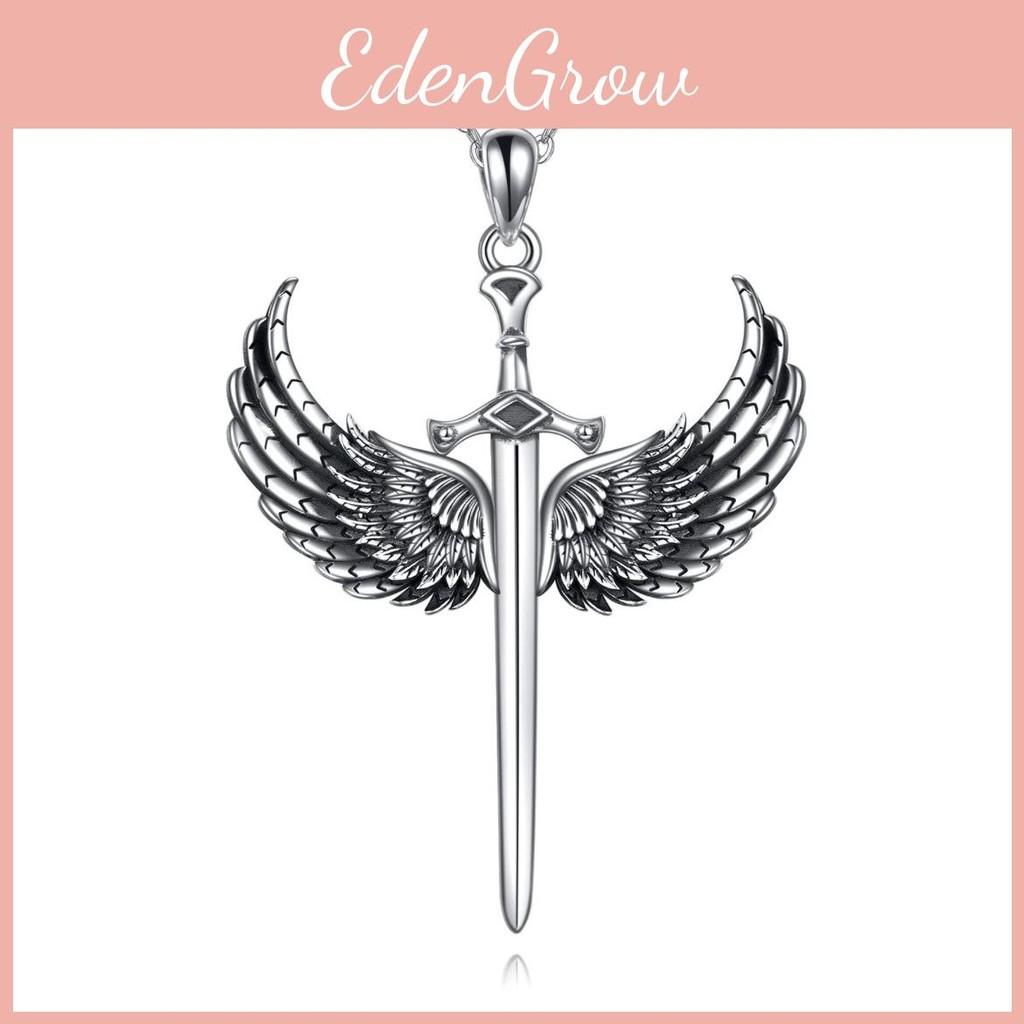 Wings Cross Unique Pendant Necklace With Alloy Material For Daily Style Urban