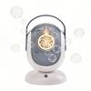 Automatic Bubble Machine With Lights And Rotating Handheld Case For Weddings And Parties