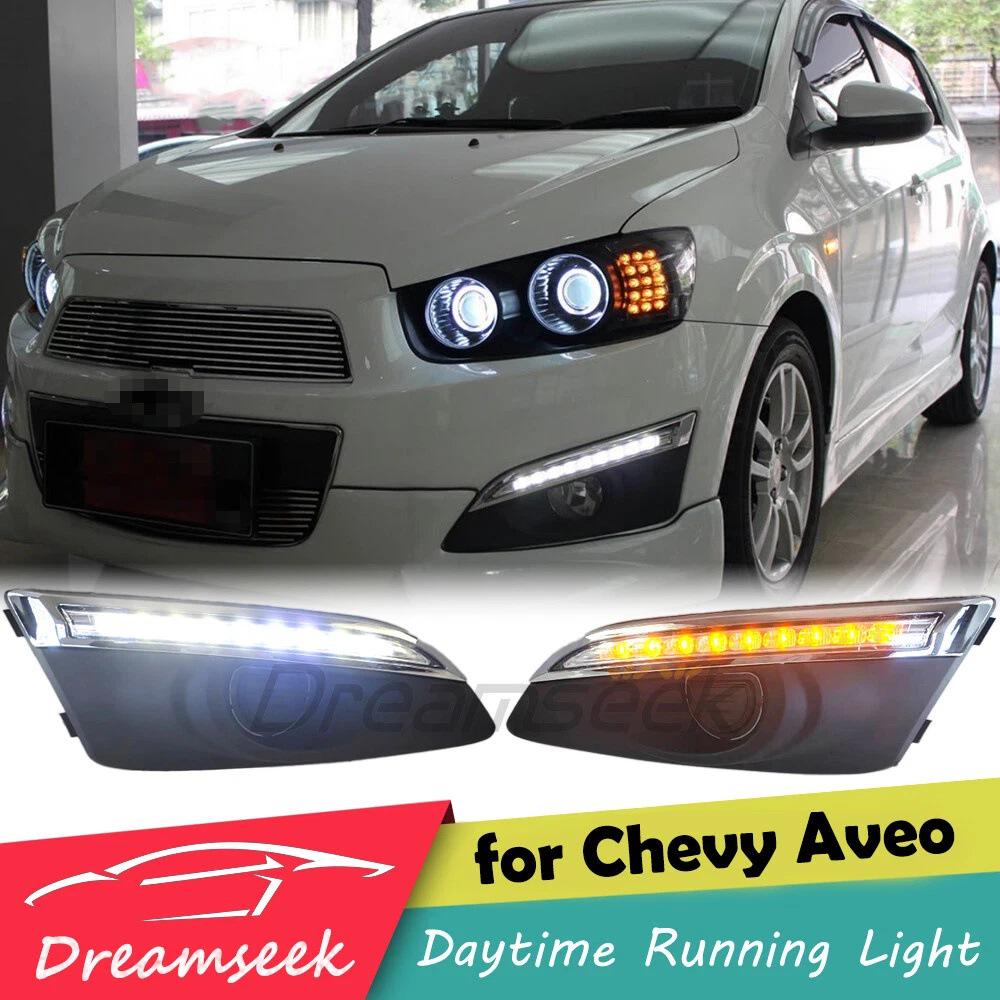LED-Tagfahrlicht & Nebelscheinwerfer für 2011-2015 Chevrolet Aveo