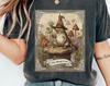 Frog Magician Tarot Card Comfort Colors T-Shirt, Goblincore Cottagecore Tee