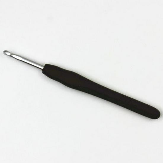 Kolorowy antypoślizgowy zestaw szydełkowy z miękkimi silikonowymi uchwytami, odporne na zużycie narzędzia dziewiarskie z tlenku glinu, bezpłatna wysyłka