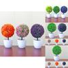 Beautiful Decorative Artificial Ball Plant Tree In Pot For Weddings And Parties