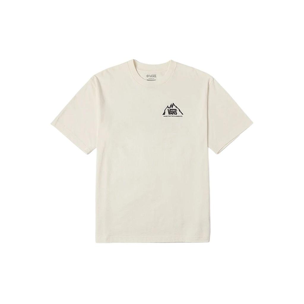 New Vans T Shirts Unisex Ecru VN000JQPC9F