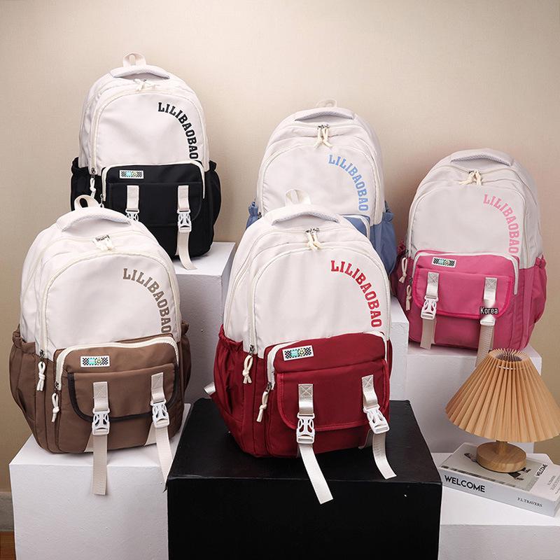 Універсальний рюкзак у корейському стилі для середньої школи - Шкільний рюкзак для жінок та чоловіків для щоденного використання
