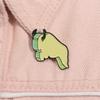 Cute Cow Enamel Pins Custom Animation Brooches Lapel Badges Clothes Cartoon Jewelry Gift for Kids Friends