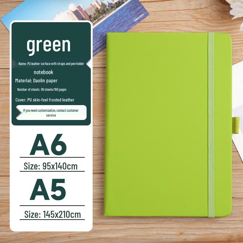 Custom A5/B6 Bullet Journal with High-Quality Design, Logo Printing Option