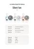 2026 Ice-Feel Silent Dual Mist Desktop Fan